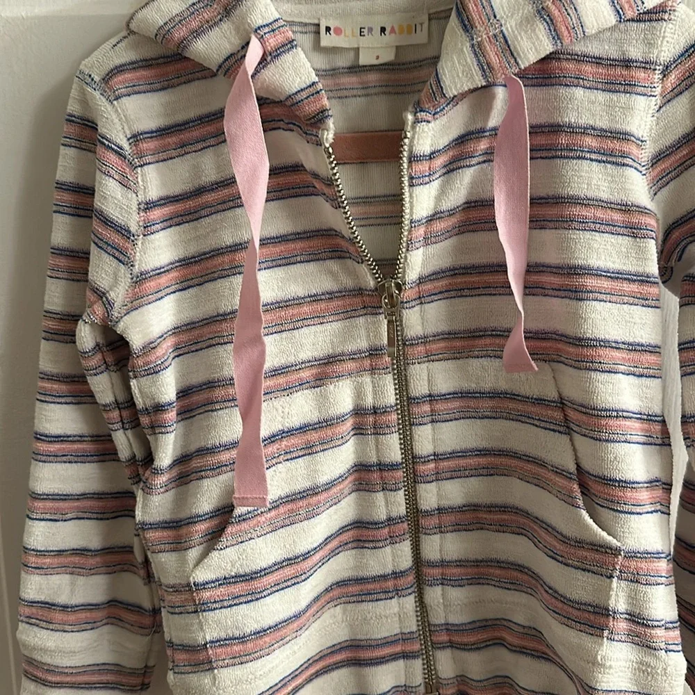Roller rabbit hoodie gently worn 2T - Picture 5 of 8